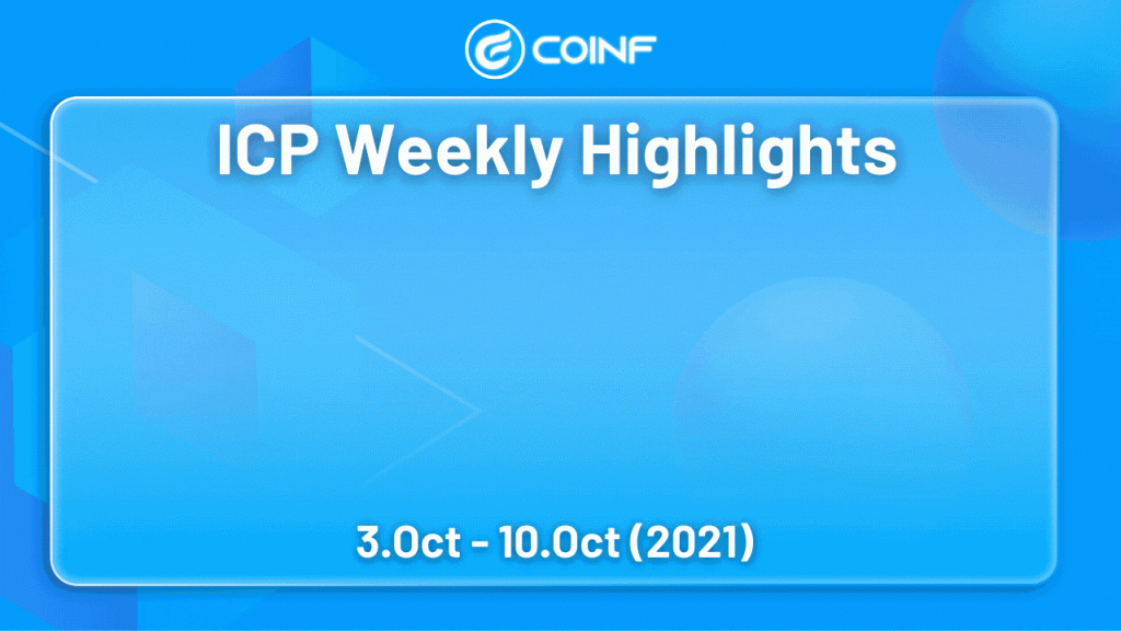 ICP weekly highlights