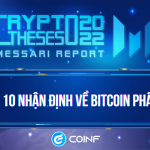 Crypto Theses 2022 – Top 10 Nhận định về Bitcoin Phần 1